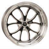 Weld S76 18x9 / 5x4.75 BP / 5.7in. BS Black Wheel (Medium Pad) - Non-Beadlock thumbnail 3