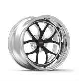 Weld S76 18x9 / 5x4.75 BP / 6.2in. BS Black Wheel (Low Pad) - Non-Beadlock thumbnail 1