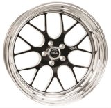 Weld S77 18x7 / 5x4.5 BP / 5.2in. BS Black Wheel (Medium Pad) - Non-Beadlock thumbnail 1