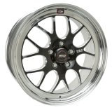 Weld S77 18x8 / 5x4.5 BP / 5.7in. BS Black Wheel (Medium Pad) - Non-Beadlock thumbnail 2