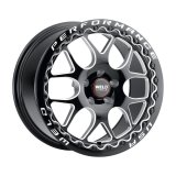 Weld Solana Beadlock 17x10 / 5x114.3 BP / ET48 / 78.1mm Bore - Gloss Black MIL DIA Wheel thumbnail 1