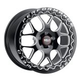 Weld Solana Beadlock 18x10.5 / 5x120.65 BP / ET65 / 70.3mm Bore - Gloss Black MIL DIA Wheel thumbnail 2