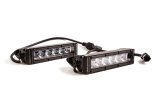 Diode Dynamics 6 In LED Light Bar Single Row Straight SS6 - White Wide Light Bar (Pair) thumbnail 4
