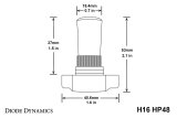 Diode Dynamics 5202/PSX24W HP48 LED - Cool - White (Pair) thumbnail 6