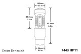 Diode Dynamics 7443 LED Bulb HP11 LED - Cool - White (Pair) thumbnail 9