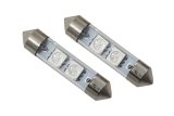 Diode Dynamics 39mm SMF2 LED Bulb - Red (Pair) thumbnail 2