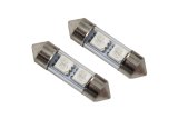 Diode Dynamics 31mm SMF2 LED Bulb - Green (Pair) thumbnail 1