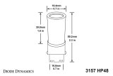 Diode Dynamics 3157 LED Bulb HP48 LED - Cool - White (Pair) thumbnail 5