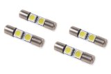 Diode Dynamics 28mm SMF2 LED Bulb - Cool - White Set of 4 thumbnail 1