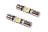 Diode Dynamics 28mm SMF1 LED Bulb - Red (Pair) thumbnail 1