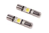 Diode Dynamics 28mm SMF1 LED Bulb - Red (Pair) thumbnail 2