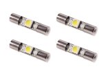 Diode Dynamics 28mm SMF1 LED Bulb Warm - White Set of 4 thumbnail 1