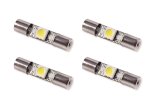 Diode Dynamics 28mm SMF1 LED Bulb Warm - White Set of 4 thumbnail 2