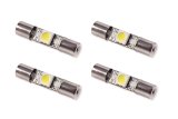 Diode Dynamics 28mm SMF1 LED Bulb Warm - White Set of 4 thumbnail 3