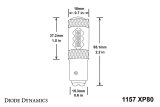 Diode Dynamics 1157 LED Bulb XP80 LED - Amber (Pair) thumbnail 9
