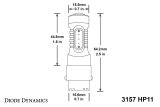 Diode Dynamics 3157 LED Bulb HP11 LED - Amber (Pair) thumbnail 7
