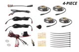 Diode Dynamics RGBW Engine Bay Strip Kit 4pc Multicolor thumbnail 5