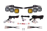 Diode Dynamics 17-20 Ford Raptor SS3 LED Fog Light Kit - Yellow Pro thumbnail 1