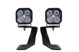 Diode Dynamics 18-21 Subaru Crosstrek Sport SS3 LED Ditch Light Kit - White Combo thumbnail 3