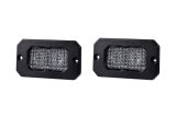 Diode Dynamics Stage Series 2 In LED Pod Pro - White Flood Flush RBL (Pair) thumbnail 3
