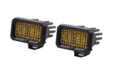 Diode Dynamics Stage Series 2 In LED Pod Pro - Yellow Flood Standard ABL (Pair) thumbnail 3