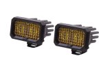 Diode Dynamics Stage Series 2 In LED Pod Sport - Yellow Flood Standard ABL (Pair) thumbnail 3