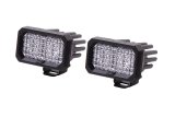 Diode Dynamics Stage Series 2 In LED Pod Sport - White Flood Standard RBL (Pair) thumbnail 1