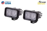 Diode Dynamics Stage Series 2 In LED Pod Sport - White Flood Standard RBL (Pair) thumbnail 2
