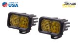 Diode Dynamics Stage Series 2 In LED Pod Sport - Yellow Combo Standard ABL (Pair) thumbnail 2