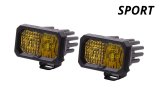 Diode Dynamics Stage Series 2 In LED Pod Sport - Yellow Combo Standard ABL (Pair) thumbnail 3