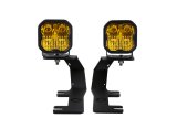 Diode Dynamics 14-19 Silverado/Sierra SS3 LED Ditch Light Kit - Sport Yellow Combo thumbnail 1