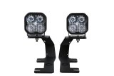 Diode Dynamics 14-19 Silverado/Sierra SS3 LED Ditch Light Kit Sport - White Combo thumbnail 1