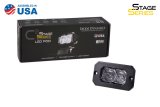 Diode Dynamics Stage Series 2in LED Pod Sport - White Combo Flush RBL (Single) thumbnail 7