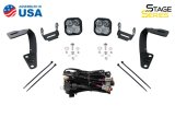 Diode Dynamics 10-21 Toyota 4Runner SS3 LED Ditch Light Kit - Yellow Pro Combo thumbnail 7