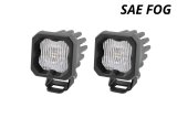 Diode Dynamics Stage Series C1 LED Pod - White SAE Fog Standard ABL (Pair) thumbnail 4