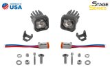 Diode Dynamics Stage Series C1 LED Pod Sport - White Flood Standard ABL (Pair) thumbnail 5