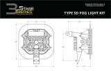 Diode Dynamics SS3 Sport Type SD Kit ABL - White SAE Fog thumbnail 8