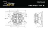 Diode Dynamics SS3 Sport Type M Kit ABL - Yellow SAE Fog thumbnail 6