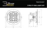 Diode Dynamics SS3 Pro Type FT Kit ABL - Yellow SAE Fog thumbnail 8
