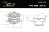 Diode Dynamics SS3 Max Type B Kit ABL - Yellow SAE Fog thumbnail 5