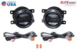 Diode Dynamics Elite Series Type A Fog Lamps - Yellow (Pair) thumbnail 3
