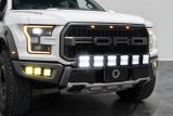 Diode Dynamics 17-20 Ford Raptor SS5 Grille CrossLink Lightbar Kit Sport - White Combo thumbnail 5