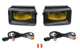 Diode Dynamics Elite Foglamp Type F2 - Yellow (Pair) thumbnail 1