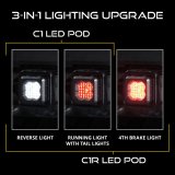 Diode Dynamics Hitch Mount LED Pod Reverse Kit C1R (No Harness) thumbnail 4