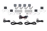 Diode Dynamics Stage Series SXS Rock Light Installer Kit RGBW M8 (4-pack) thumbnail 1