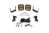 Diode Dynamics 20-Present Polaris RZR A-Pillar LED Pod Kit SS5 Pro - Yellow Combo thumbnail 1