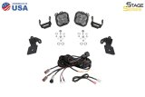 Diode Dynamics 20-Present Polaris RZR A-Pillar LED Pod Kit SS3 Pro - White Combo thumbnail 6