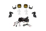 Diode Dynamics 20-Present Polaris RZR A-Pillar LED Pod Kit SS3 Sport - Yellow Combo thumbnail 1