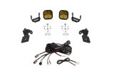 Diode Dynamics 20-Present Polaris RZR A-Pillar LED Pod Kit SS3 Sport - Yellow Combo thumbnail 2