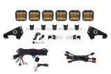 Diode Dynamics 20-Present Polaris RZR SS5 Pro CrossLink Roof - Yellow Combo Lightbar Kit thumbnail 2